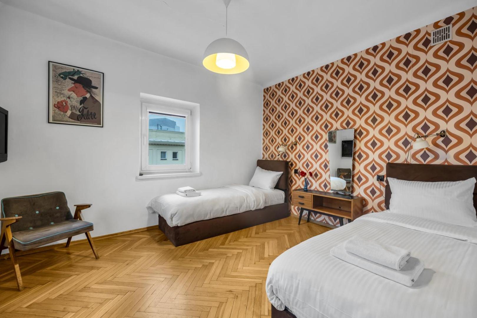 Metro Politechnika 3-Bedroom Apartment Warschau Buitenkant foto