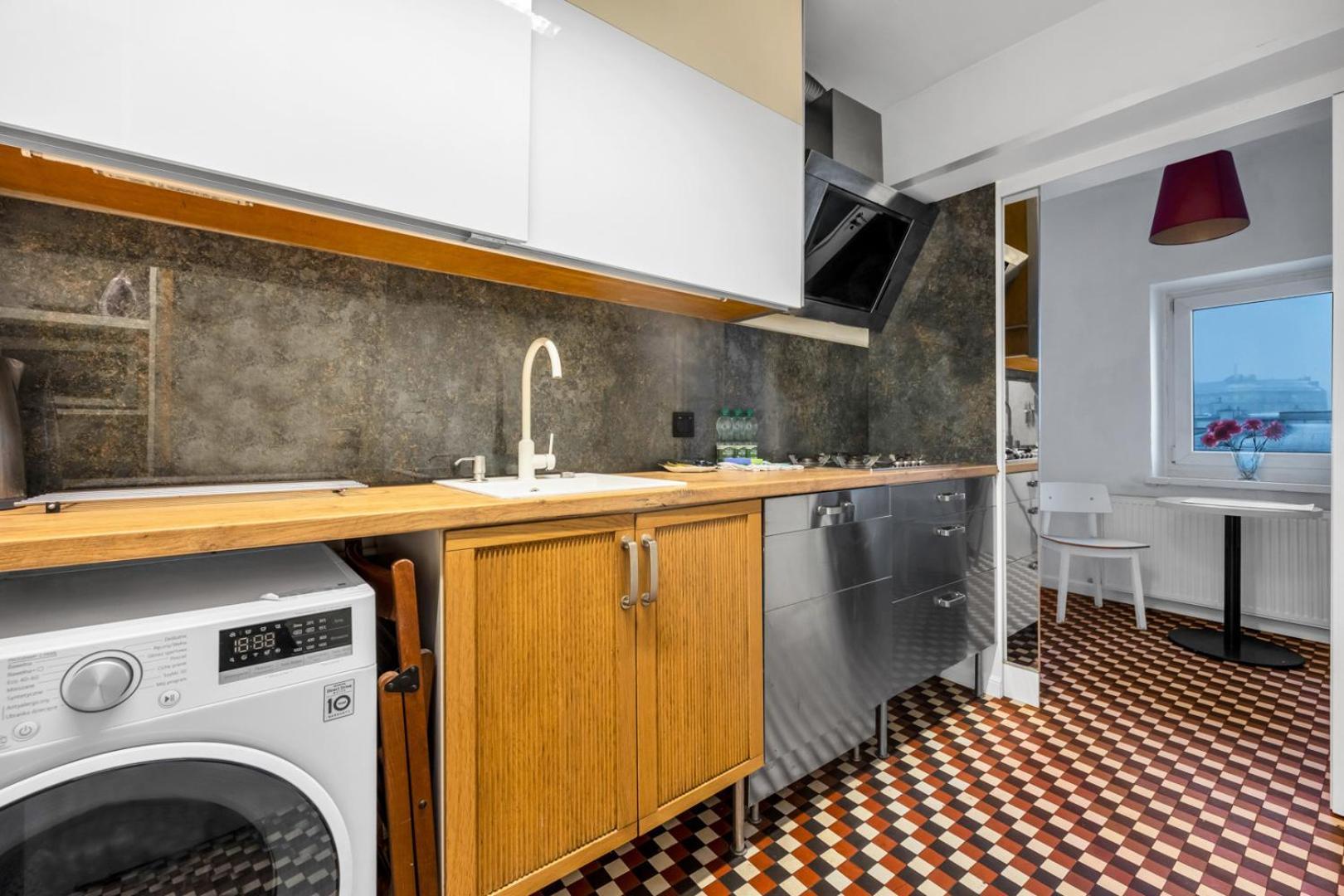 Metro Politechnika 3-Bedroom Apartment Warschau Buitenkant foto